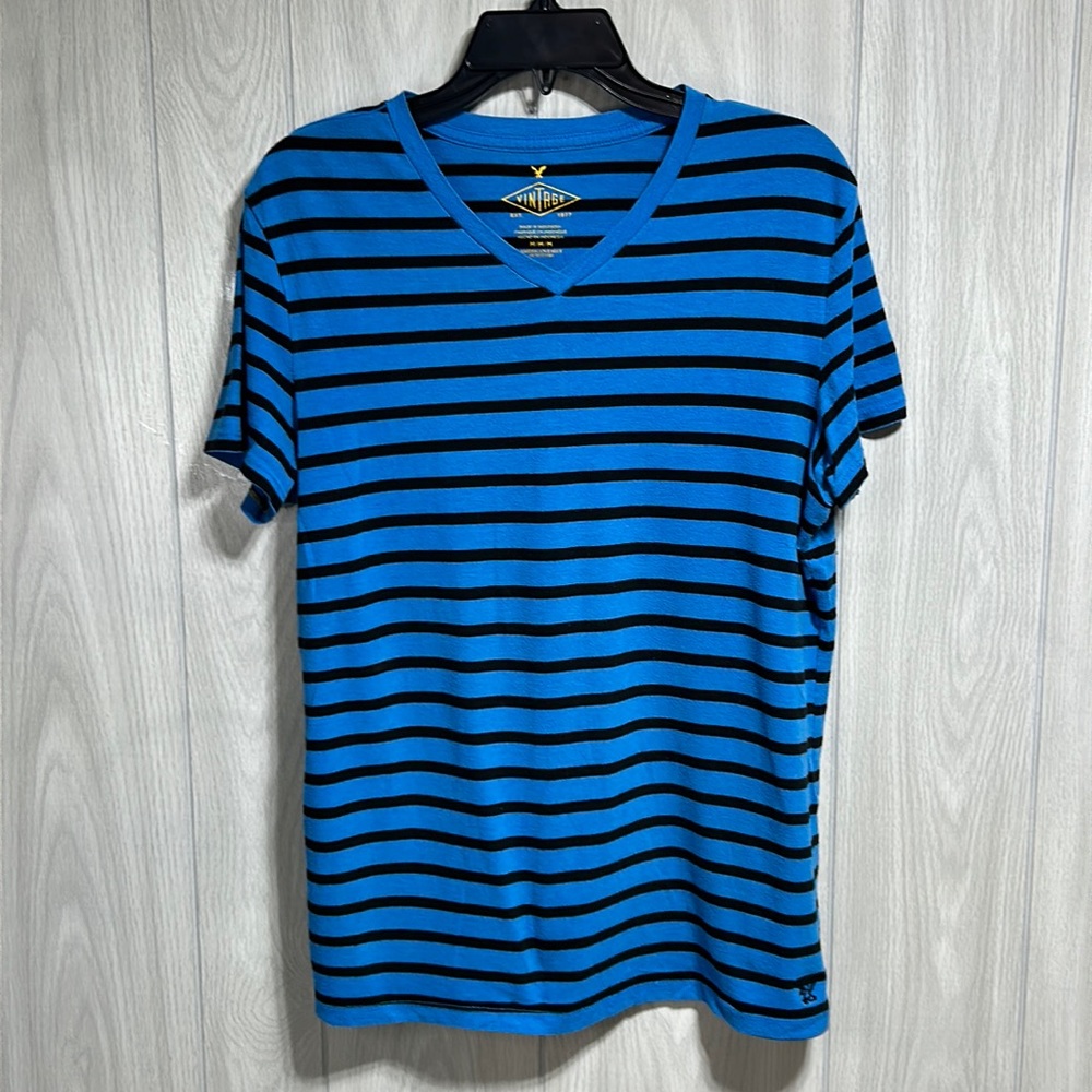 American Eagle Outfitters Vintage Striped short sleeve shirt size medium